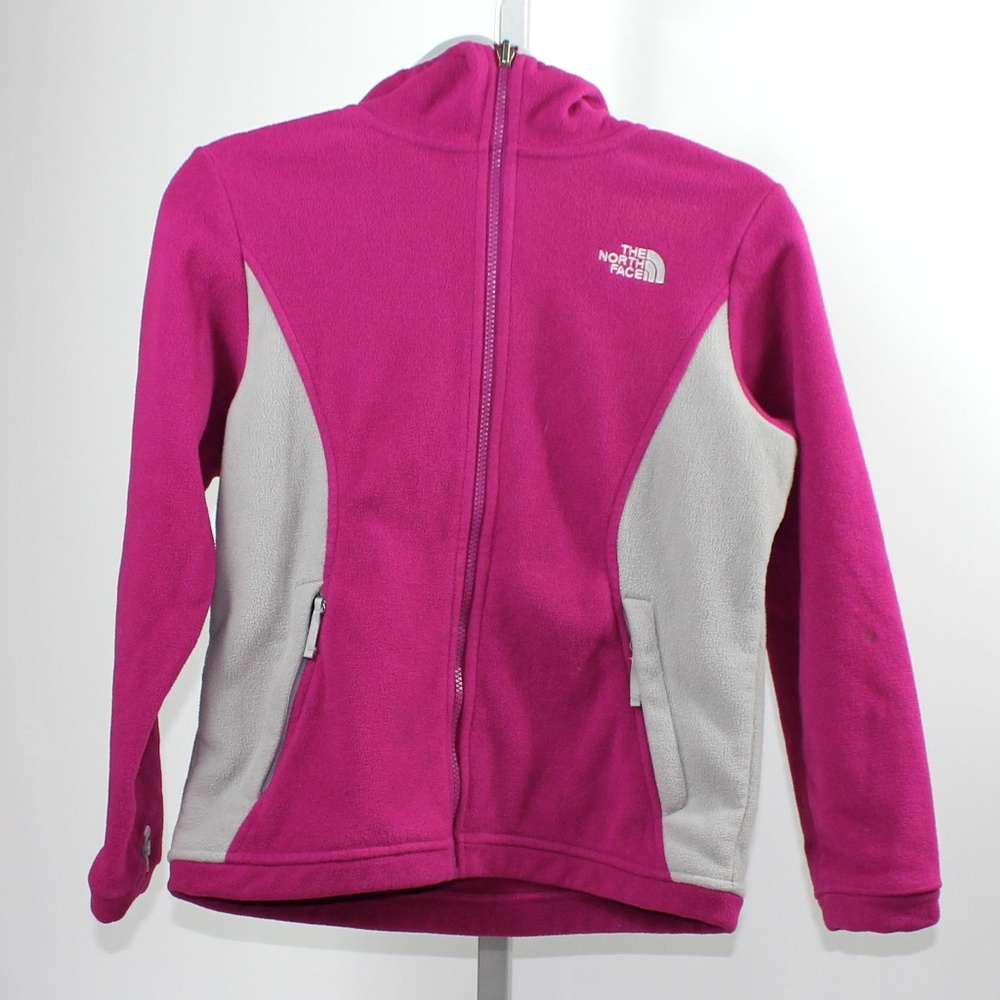 The North Face Hooded Fleece Jacket Girls Sz 14/16